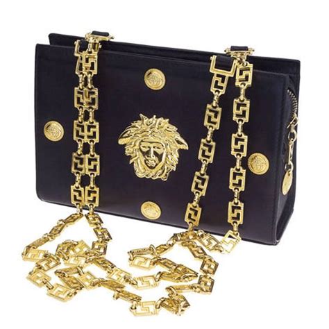 versace chain purse